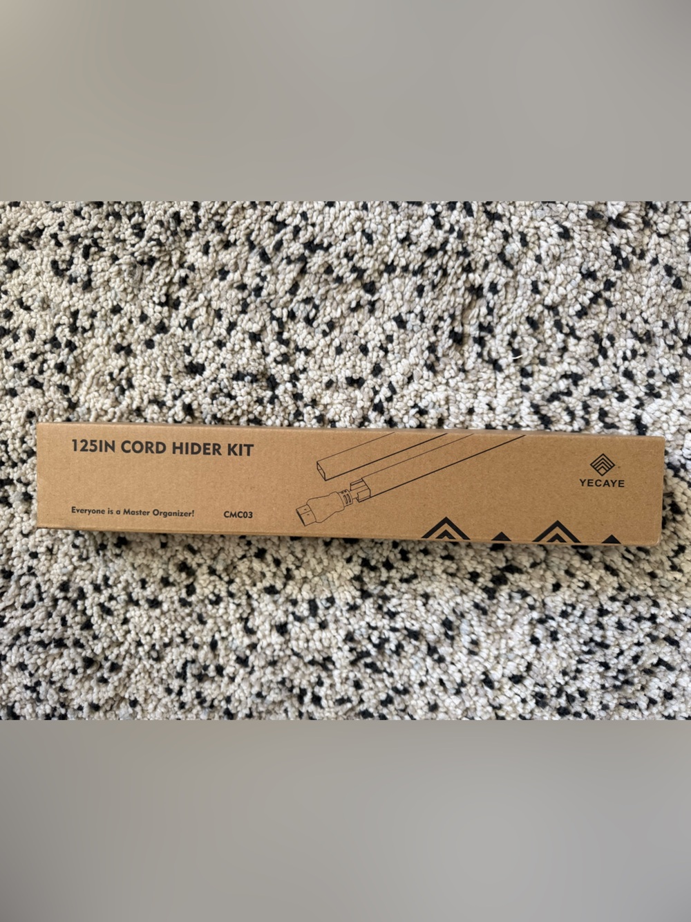 125in Cord Hider Kit by YECAYE - Natural Brown